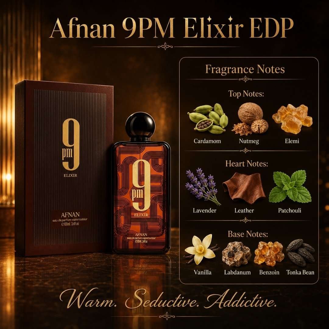Afnan 9PM Elixir EDP