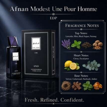 Afnan Modest Une Pour Homme EDP (2)