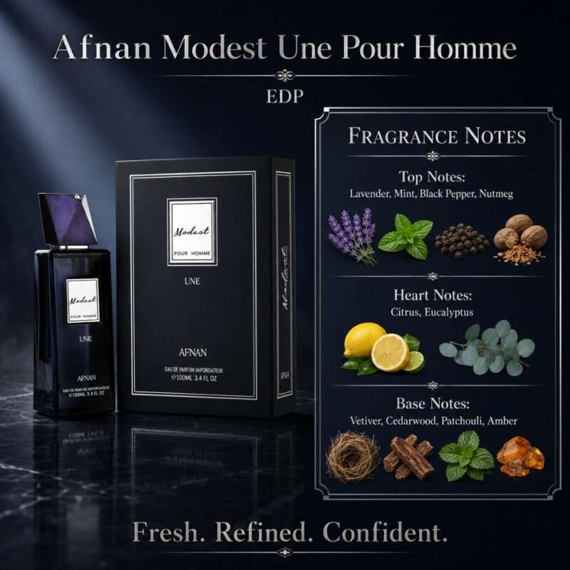 Afnan Modest Une Pour Homme EDP (2)