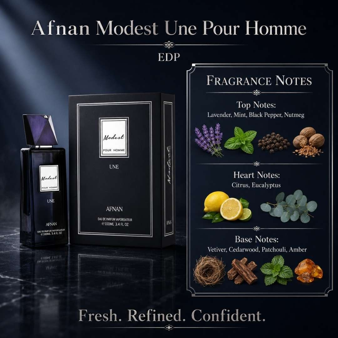 Afnan Modest Une Pour Homme EDP (2)