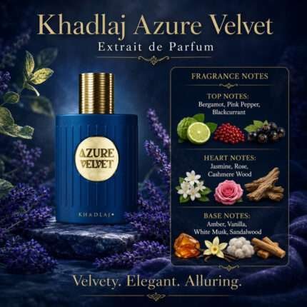 Khadlaj Azure Velvet Extrait de Parfum (2)