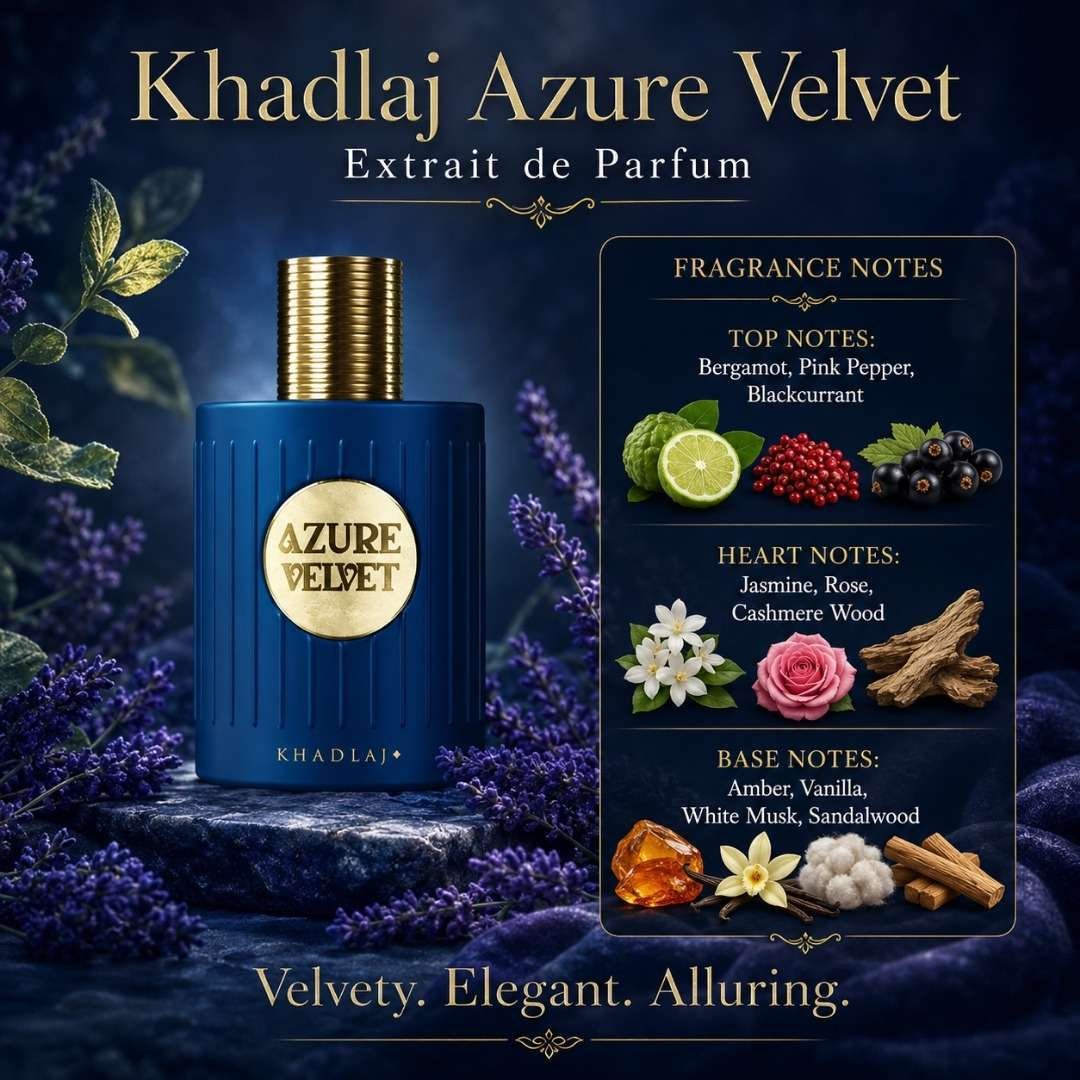 Khadlaj Azure Velvet Extrait de Parfum (2)