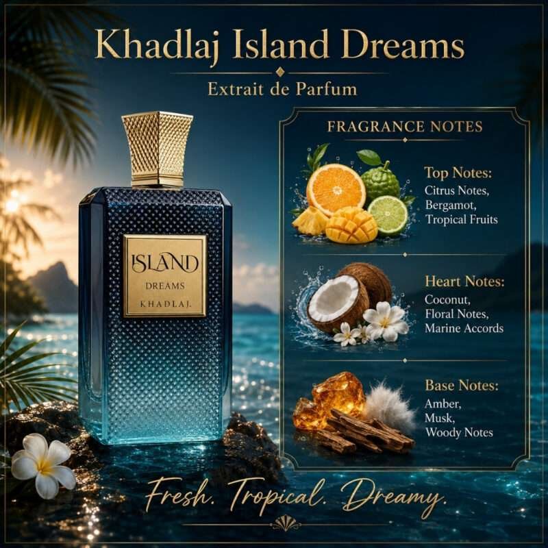 Khadlaj Island Dreams Extrait de Parfum (2)