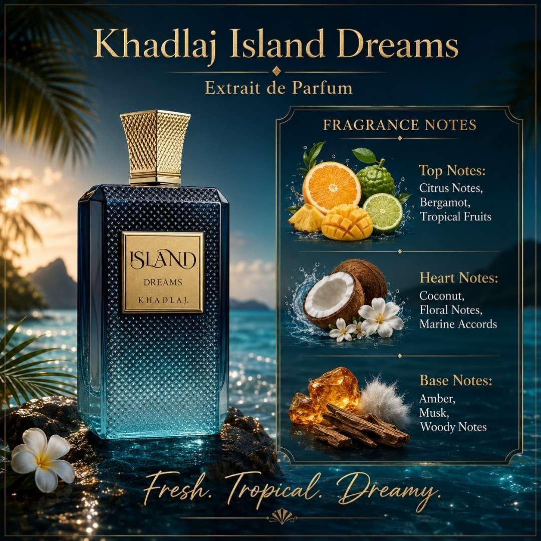 Khadlaj Island Dreams Extrait de Parfum (2)
