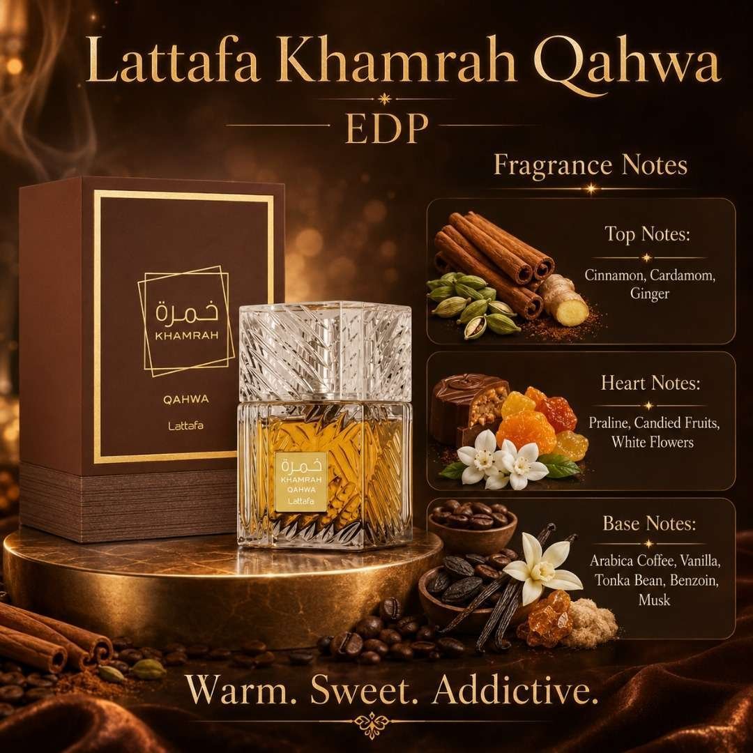Lattafa Khamrah Qahwa EDP (2)