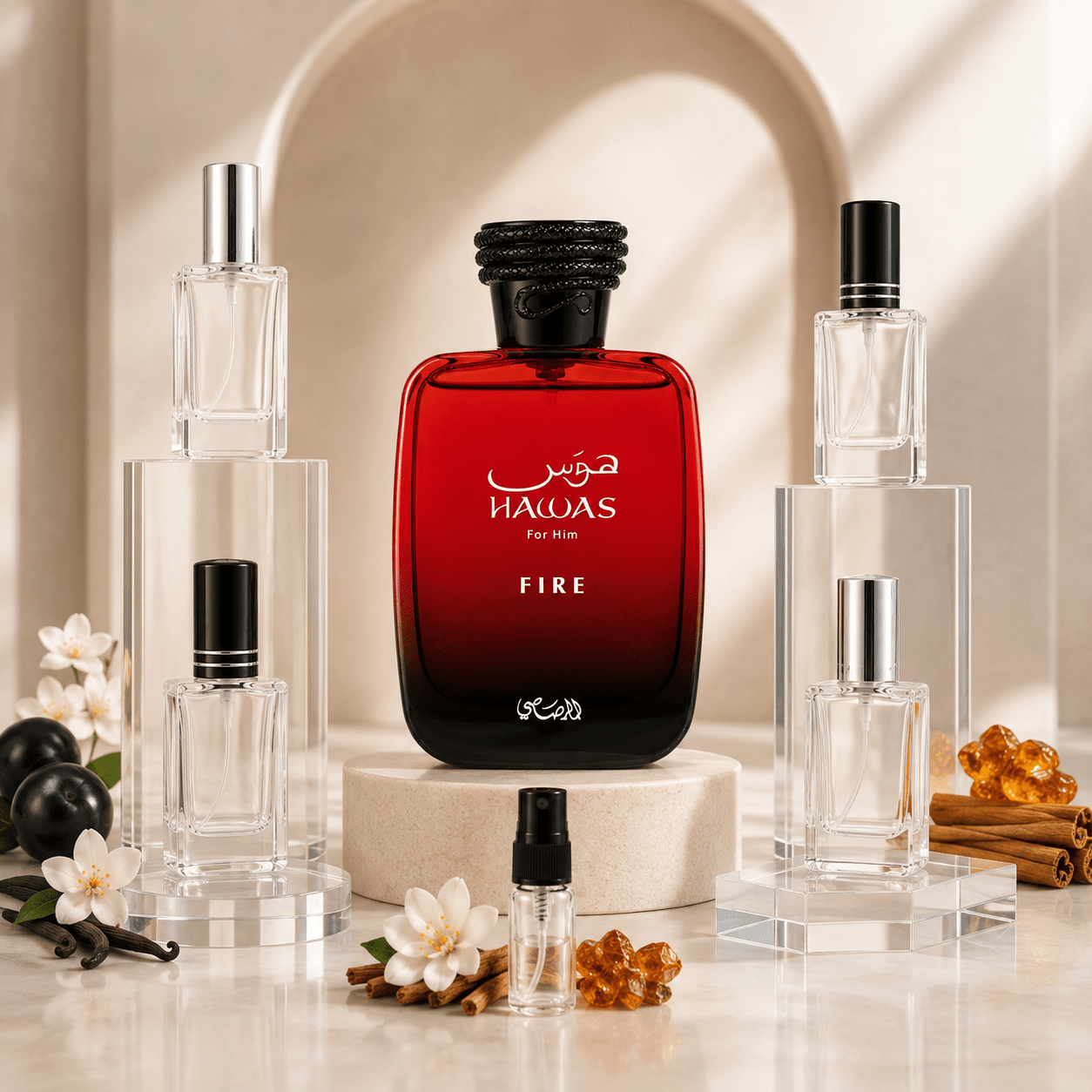 Rasasi Hawas Fire EDP Decants