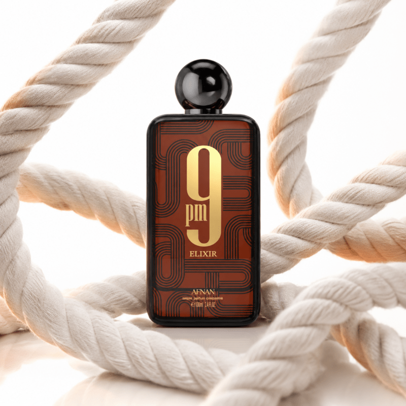 Roped 9 PM Elixir Perfume Bottle