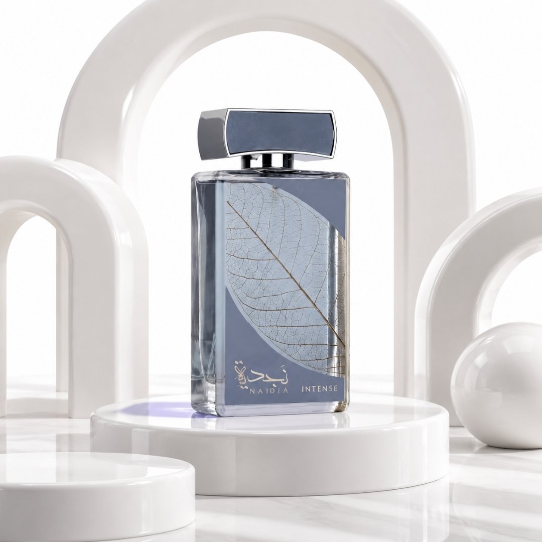 Lattafa Najdia Intense EDP 100ml perfume bottle