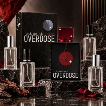 Armaf Club de Nuit Intense Overdose Extrait de Parfum perfume decant in glass spray bottle