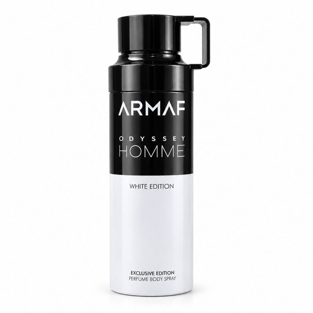 Armaf Odyssey Homme White Edition 200ml body spray can