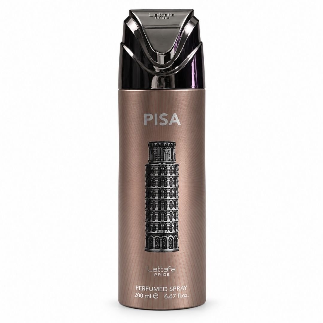 Lattafa Pride Pisa 200ml unisex body spray can