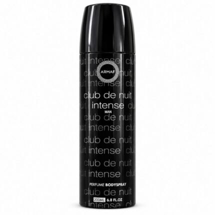 Armaf Club de Nuit Intense Man 200ml black body spray can for men