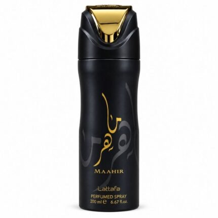 Lattafa Maahir 200ml unisex body spray can