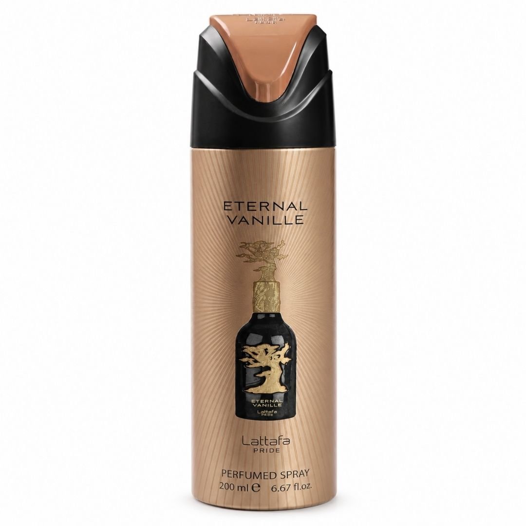 Lattafa Pride Eternal Vanille 200ml body spray can