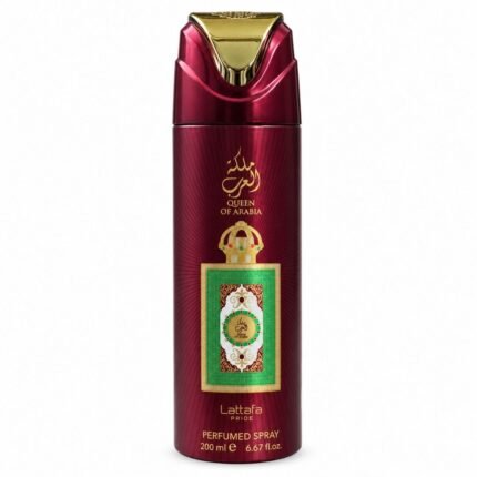 Lattafa Pride Queen of Arabia 200ml body spray can for women